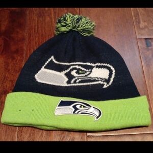 Seattle Seahawks NFL New Era Football teams Mens beanie hat